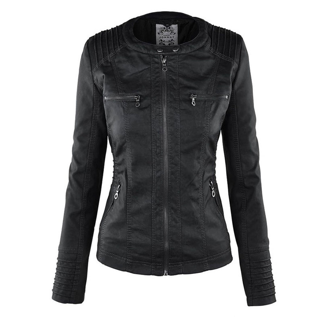 Chantal | Elegant Edge Zip-Up Jacket