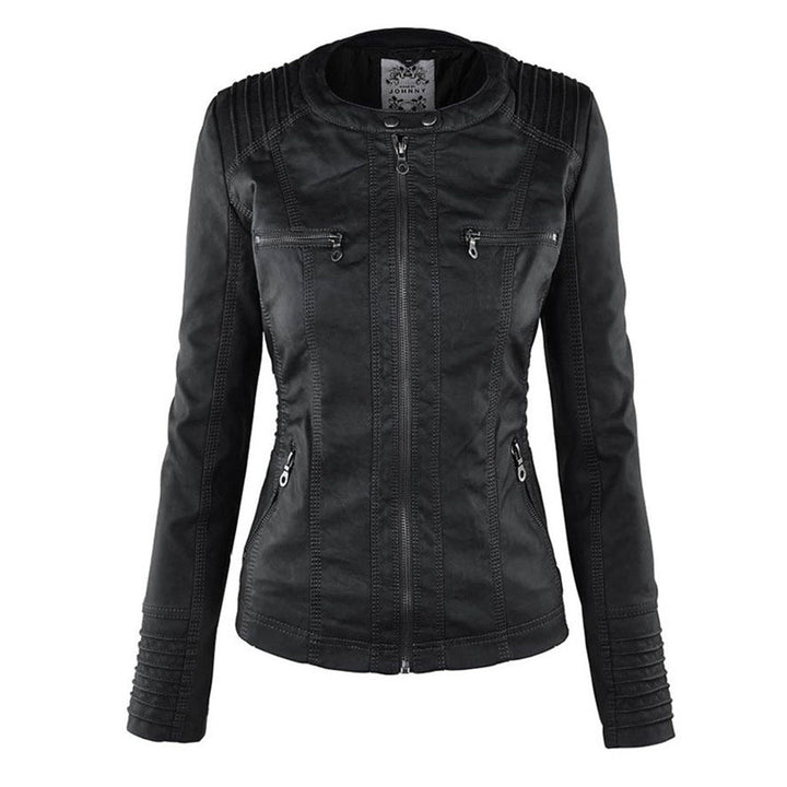Chantal | Elegant Edge Zip-Up Jacket