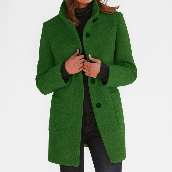 Ardella | Coat with High Collar