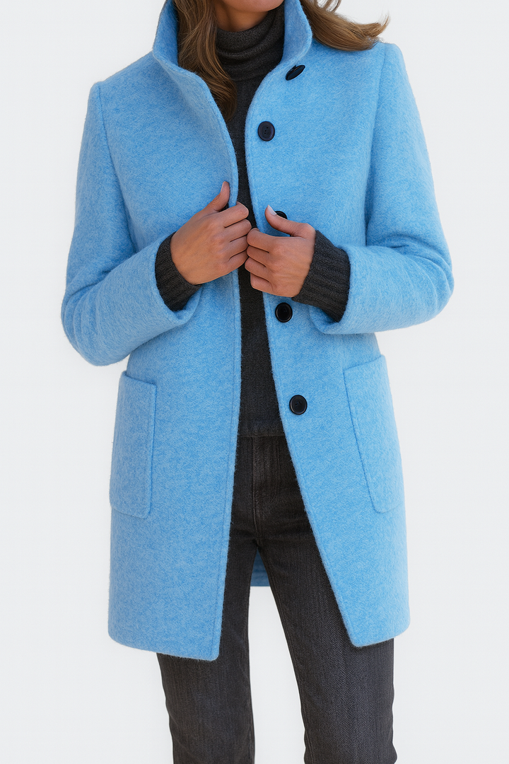 Ardella | Coat with High Collar