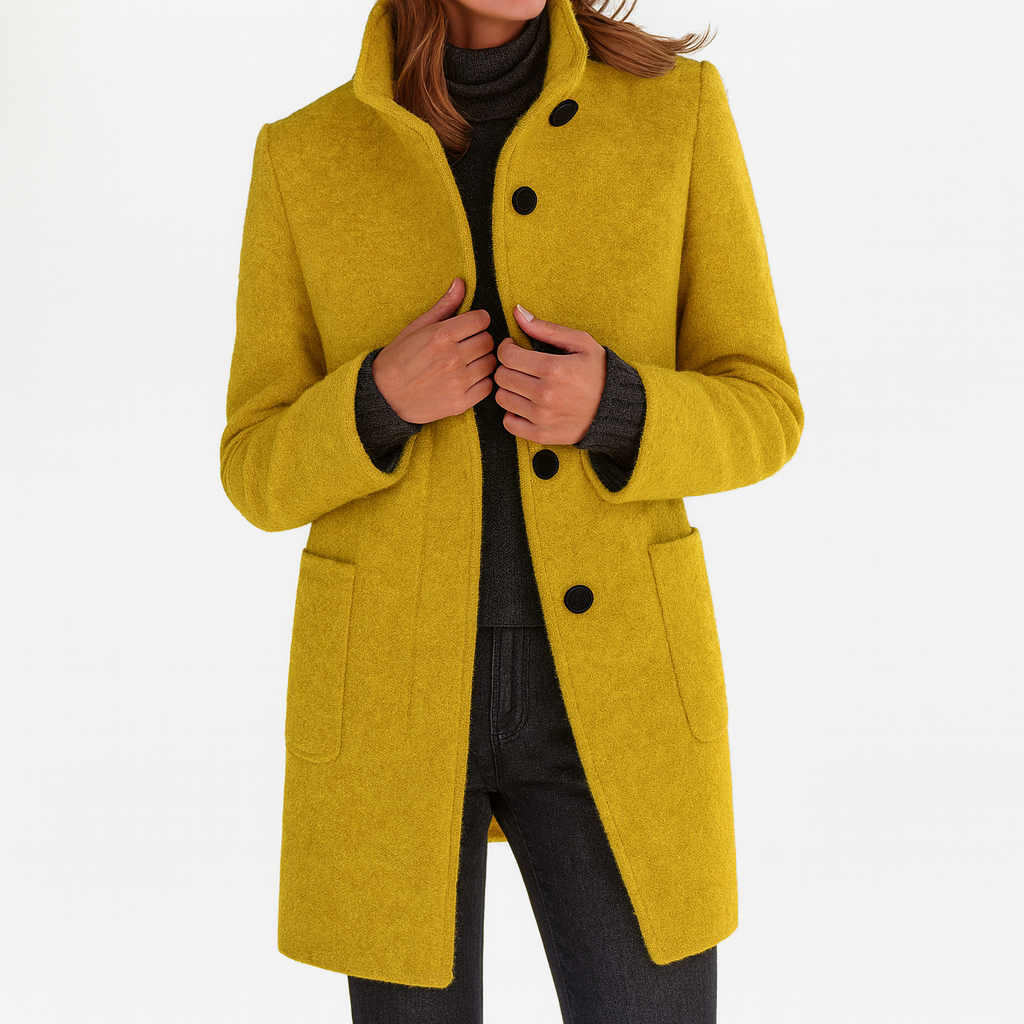 Ardella | Coat with High Collar