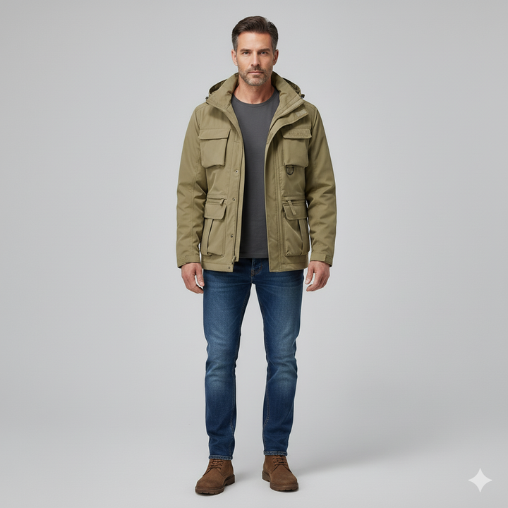 Men’s Winter Military Style Coat