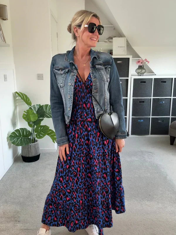 Ammie | Vibrant Summer Waist Dress