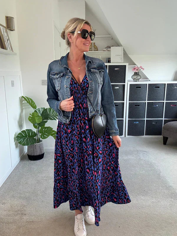 Ammie | Vibrant Summer Waist Dress