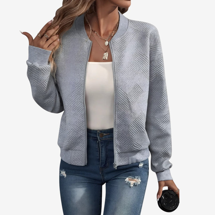 Alieza | Sleek Casual Bomber Jacket