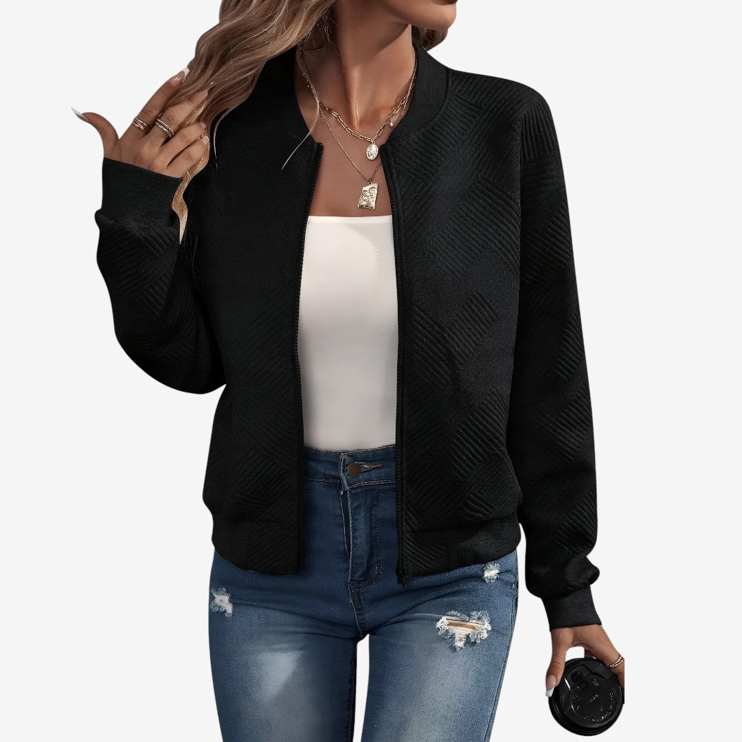 Alieza | Sleek Casual Bomber Jacket