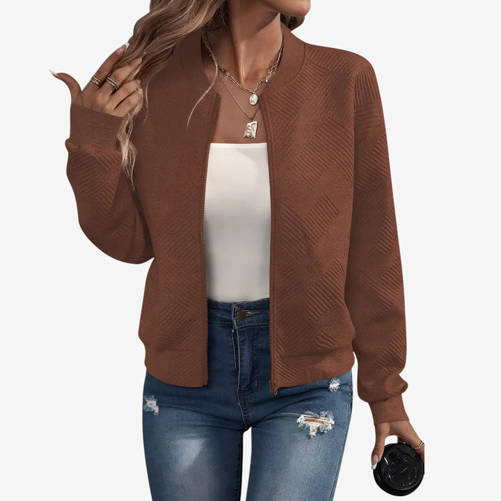 Alieza | Sleek Casual Bomber Jacket