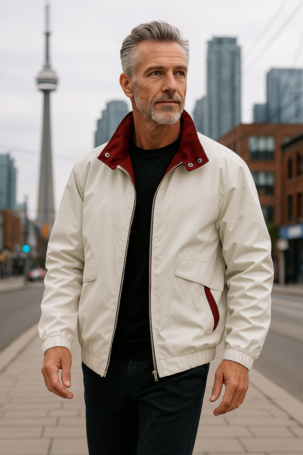 James | Casual Lightweight Windbreaker Jacket
