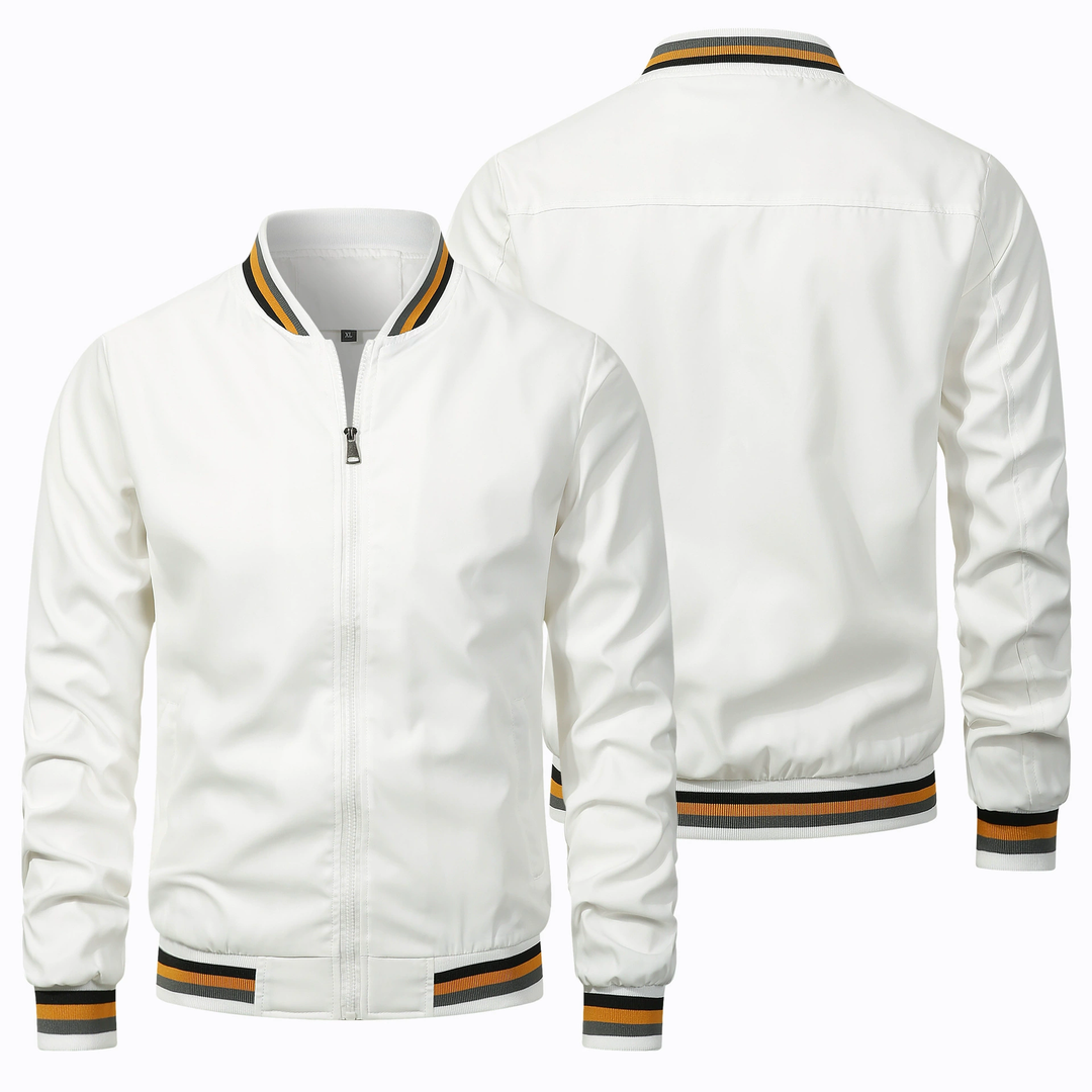 Vergel | Tailored Contrast-Trim Bomber