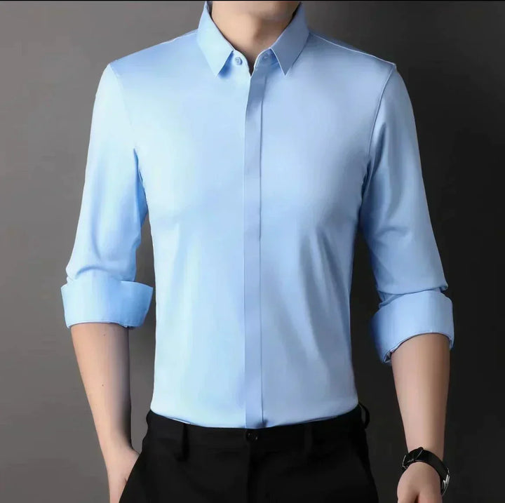 Nathan | Sharp and Simple Iron-Free Shirt