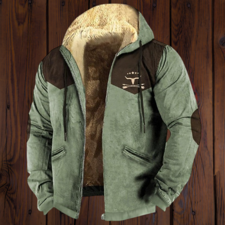 Yellowstone Ranch Style Jacket with Hood
