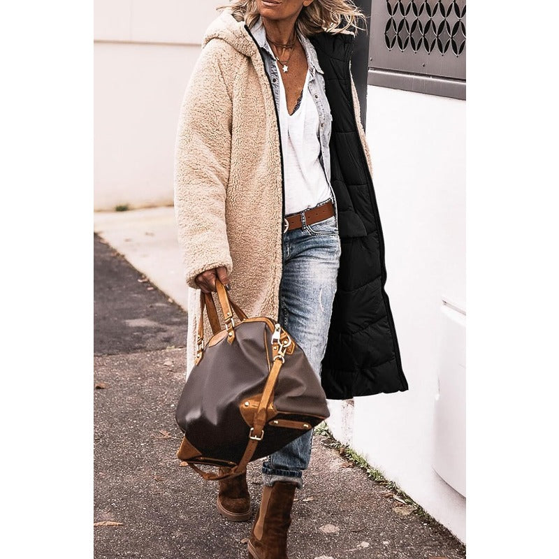 Lisa | Elegant Reversible Coat for Women