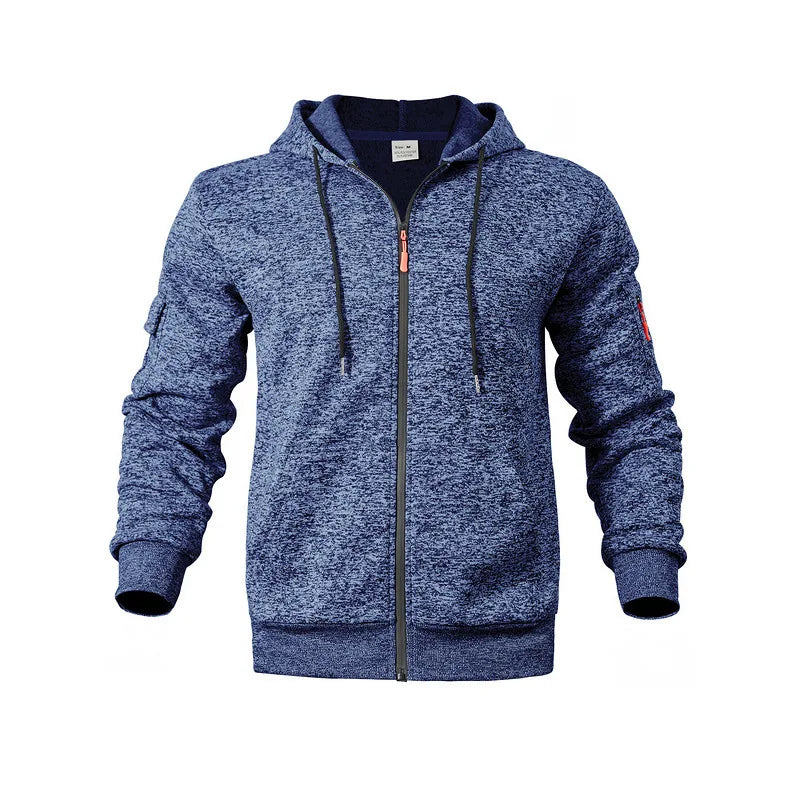 Steve | Fleece Hoodie with Warmth and Outdoor Style