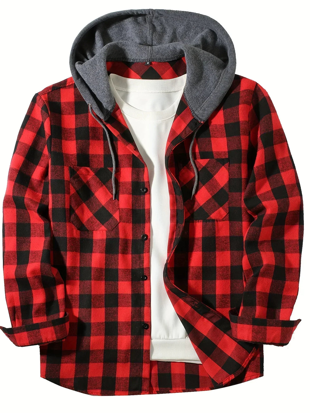 Blaide | Plaid Hooded Jacket