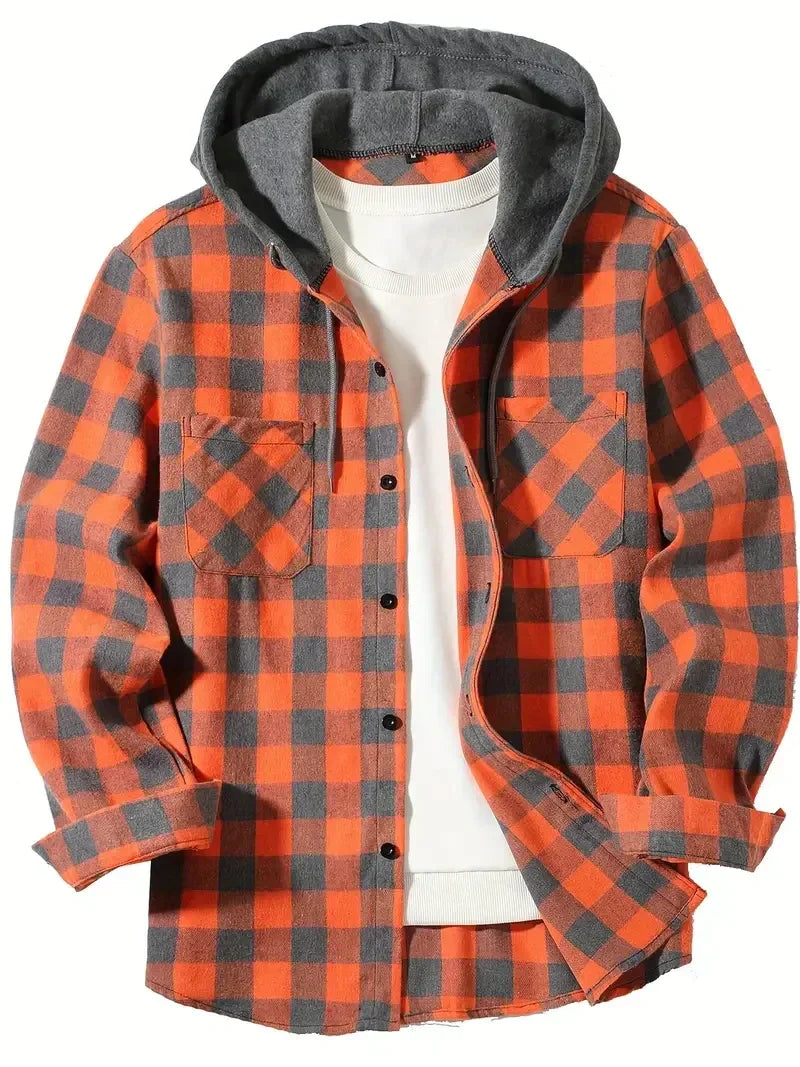 Blayde | Plaid Hooded Jacket