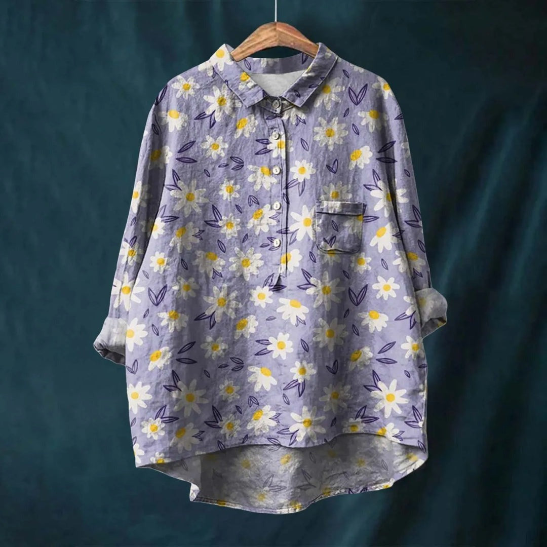 Rosemary | French Vintage Floral Blouse