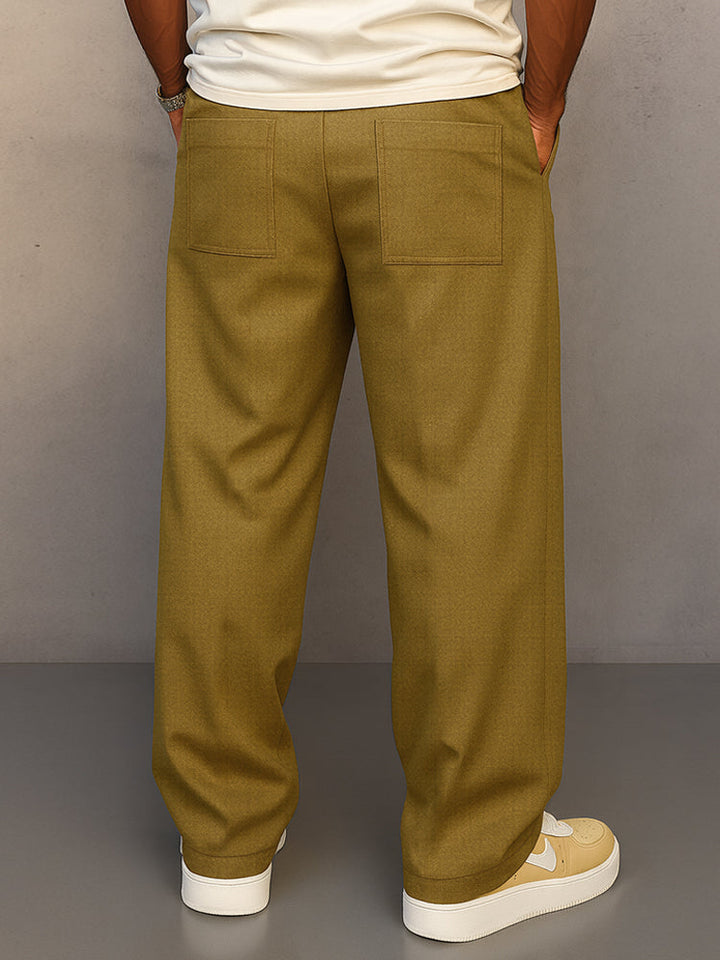 Elegant Pants With Drawstring