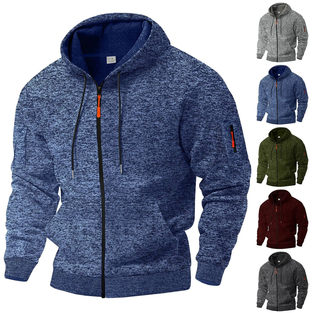 Steve | Fleece Hoodie with Warmth and Outdoor Style