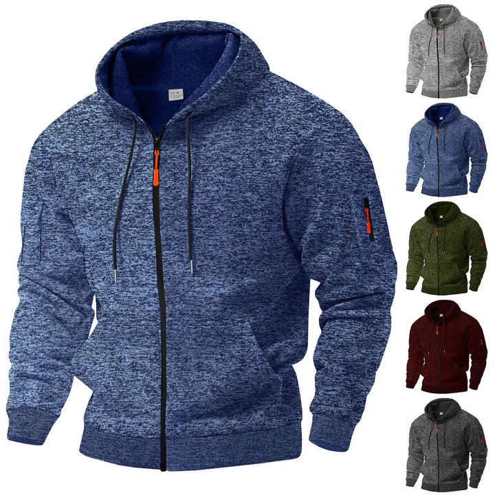 Steve | Fleece Hoodie with Warmth and Outdoor Style