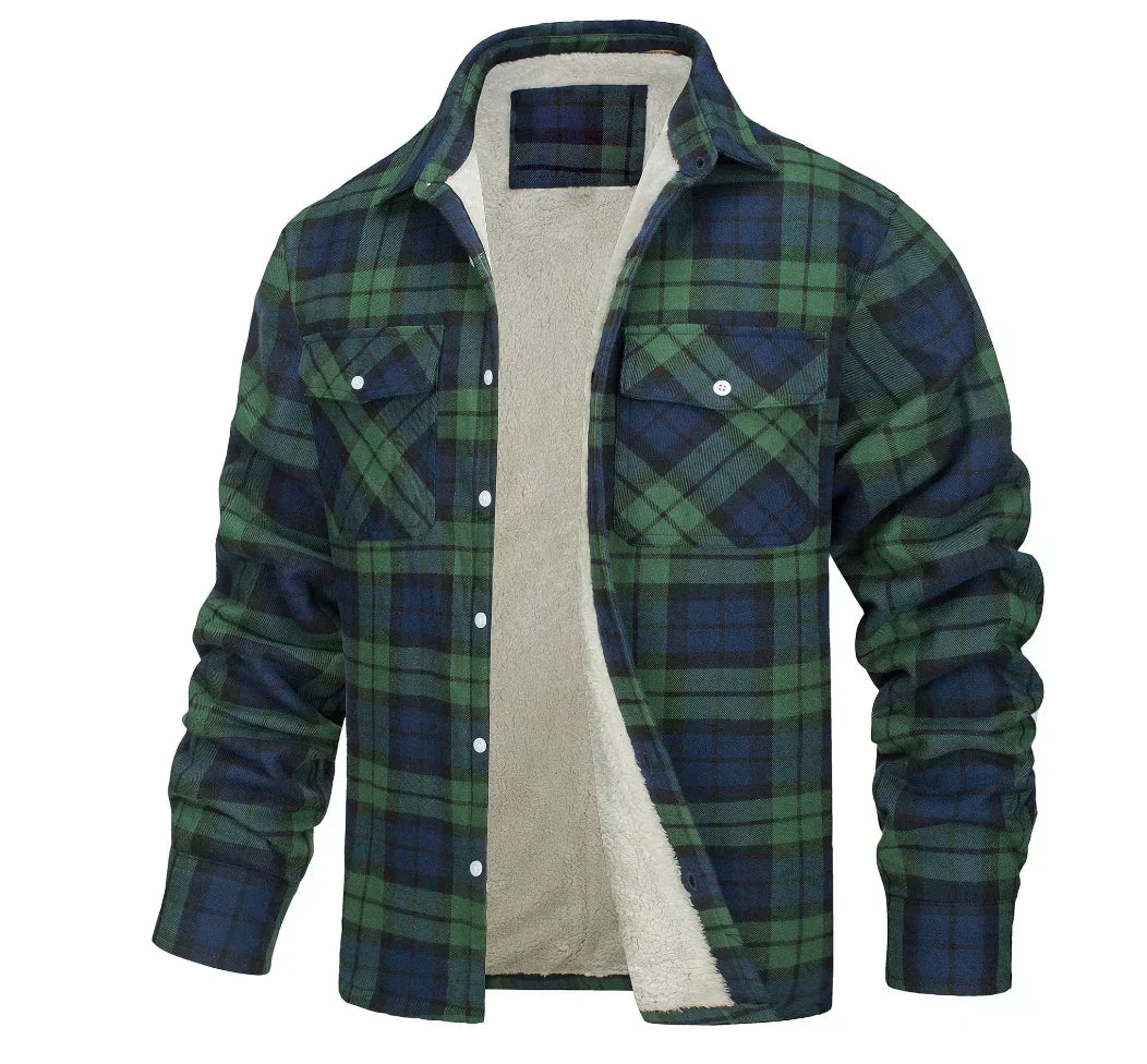 Elston | Comfort Plaid Shirt Jacket
