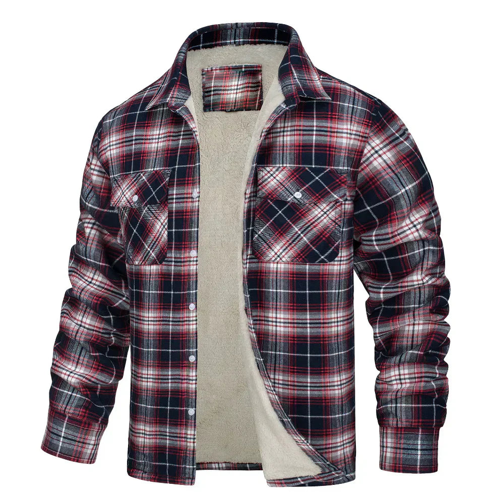 Elston | Comfort Plaid Shirt Jacket