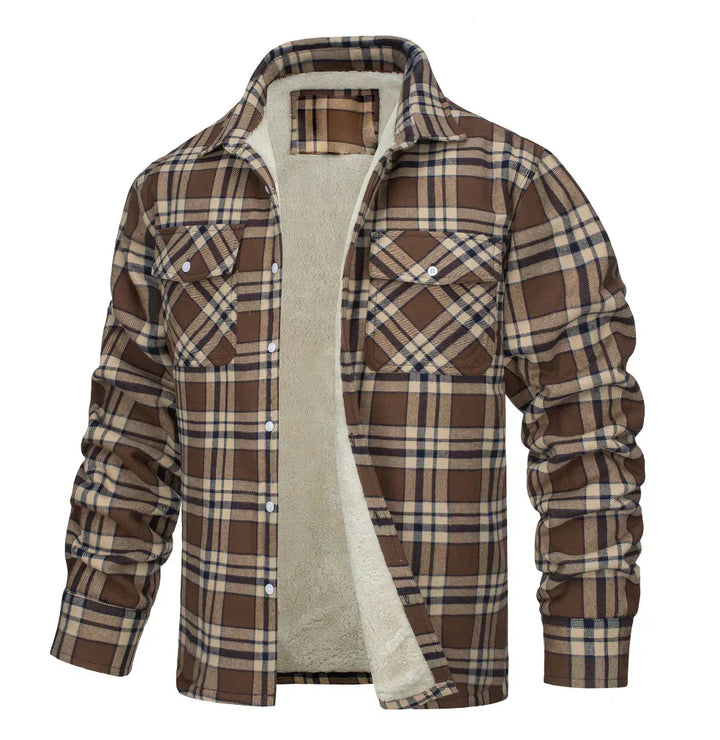 Elston | Comfort Plaid Shirt Jacket