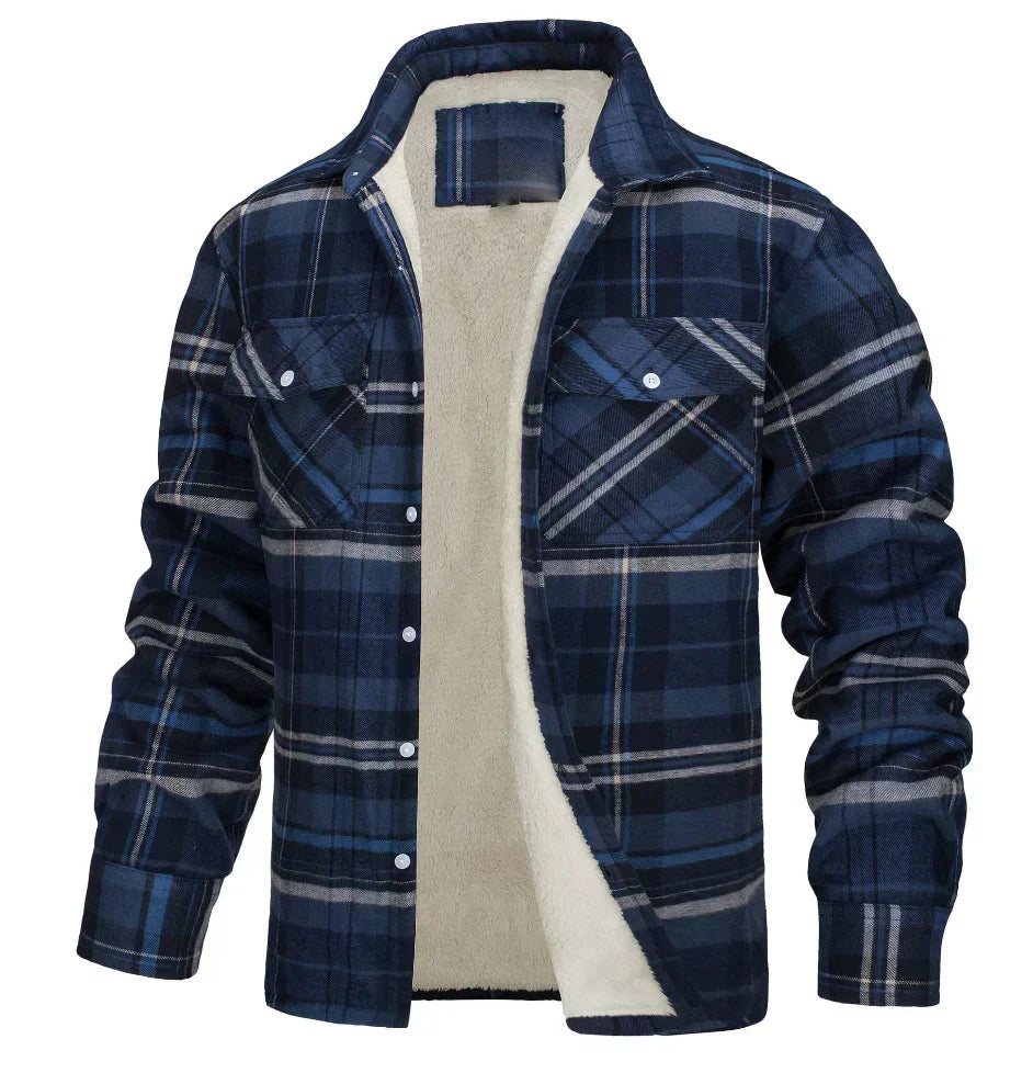 Elston | Comfort Plaid Shirt Jacket