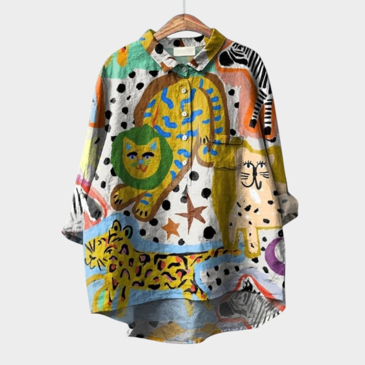 Vinnie | Classic Italian Vintage Blouse