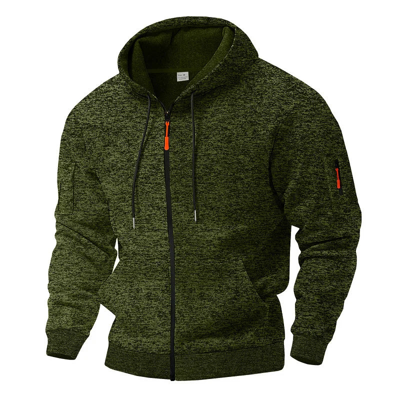 Steve | Fleece Hoodie with Warmth and Outdoor Style