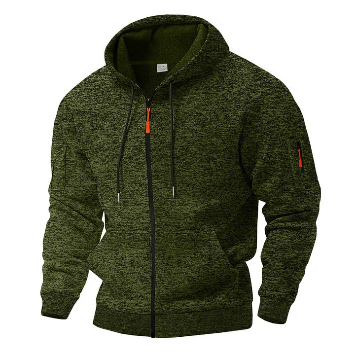 Steve | Fleece Hoodie with Warmth and Outdoor Style
