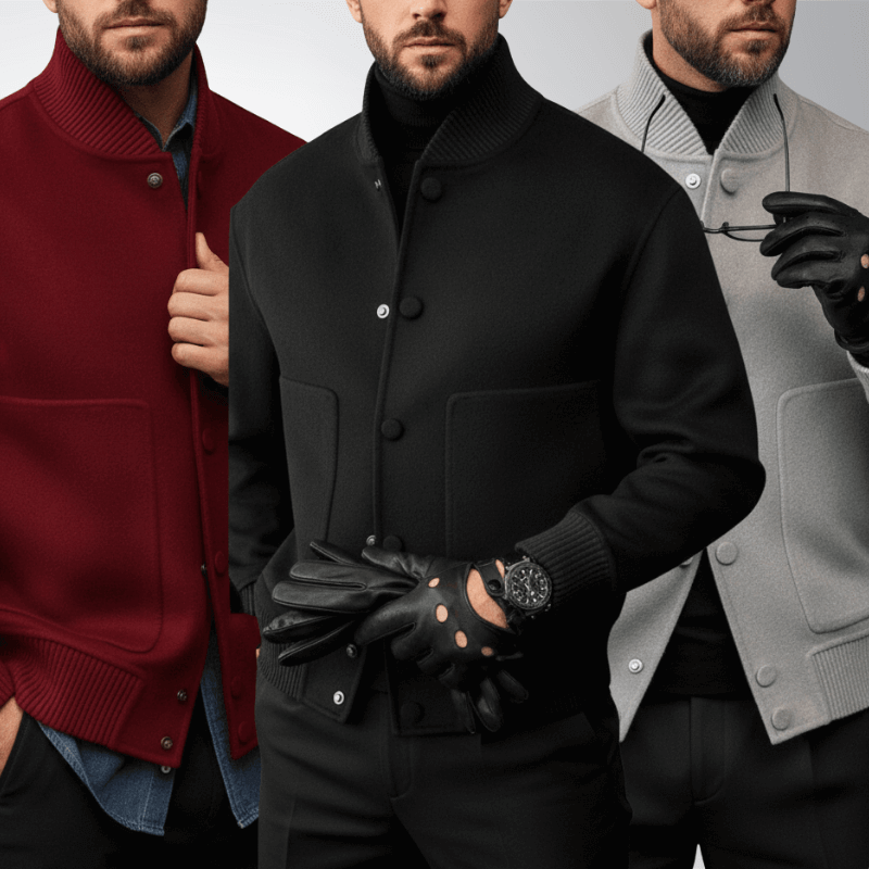 Andy | Trendy Woolen Jacket