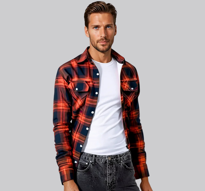 Elston | Comfort Plaid Shirt Jacket
