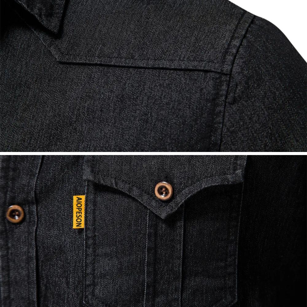 Bruce | Cotton Denim Shirt