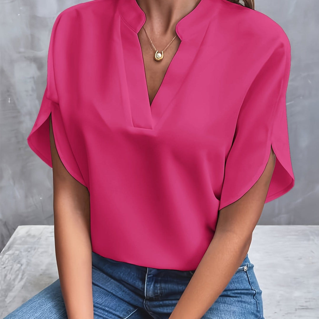 Emlyn | Chic Drape Blouse
