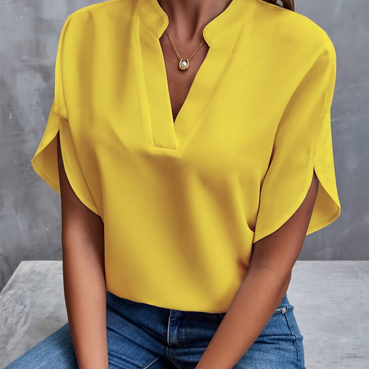 Emlyn | Chic Drape Blouse