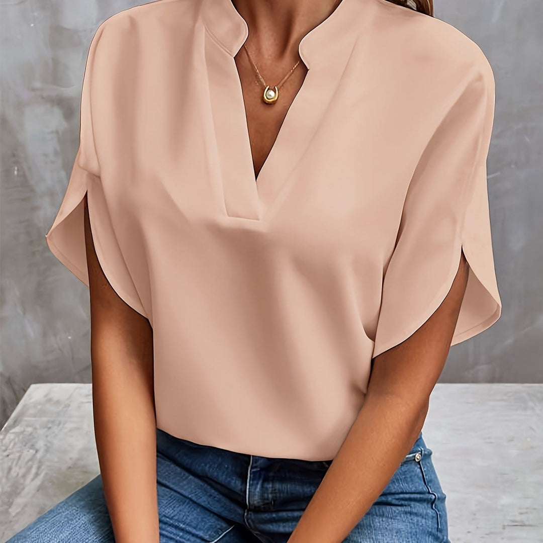 Emlyn | Chic Drape Blouse