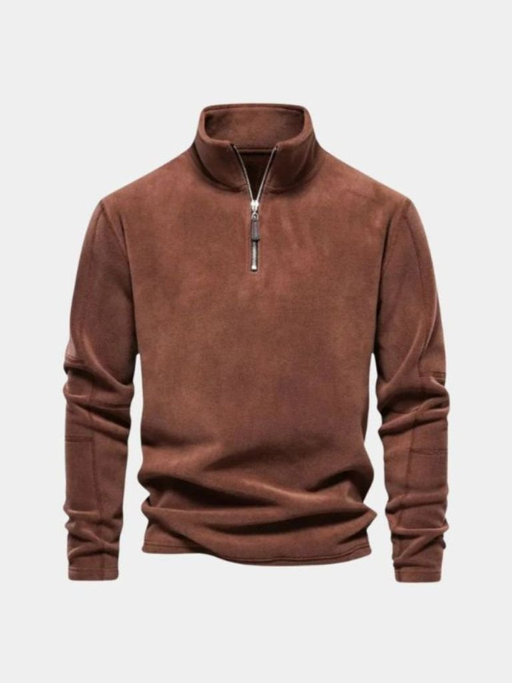 Alpine Quarter-Zip Sweater