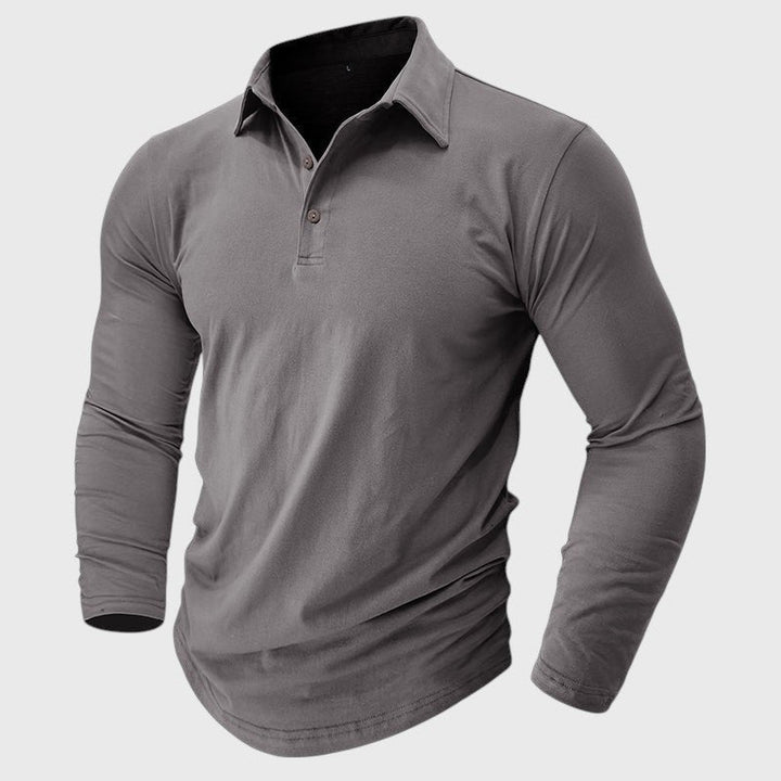 Stefan | Modern Edge Longsleeve Polo