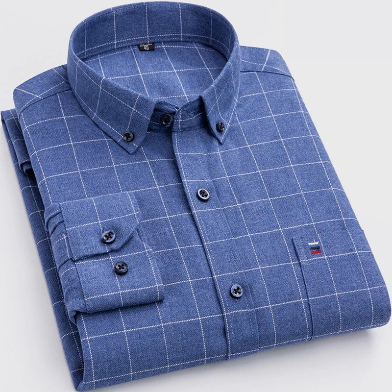 Ethane | Classic Refined Check Shirt