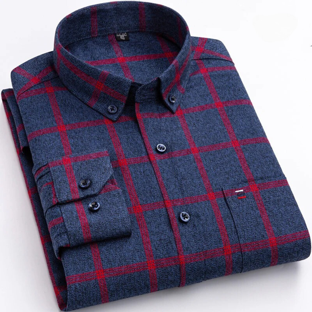 Ethane | Classic Refined Check Shirt