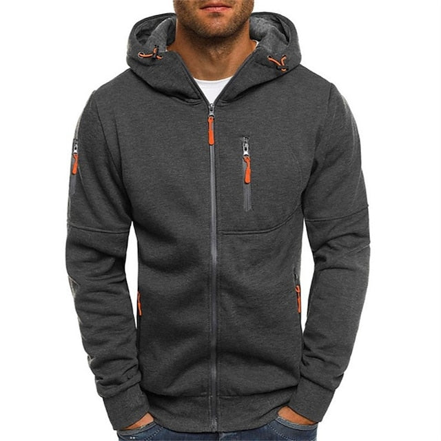 Mordain | Simply Hooded Zip-Up Jacket