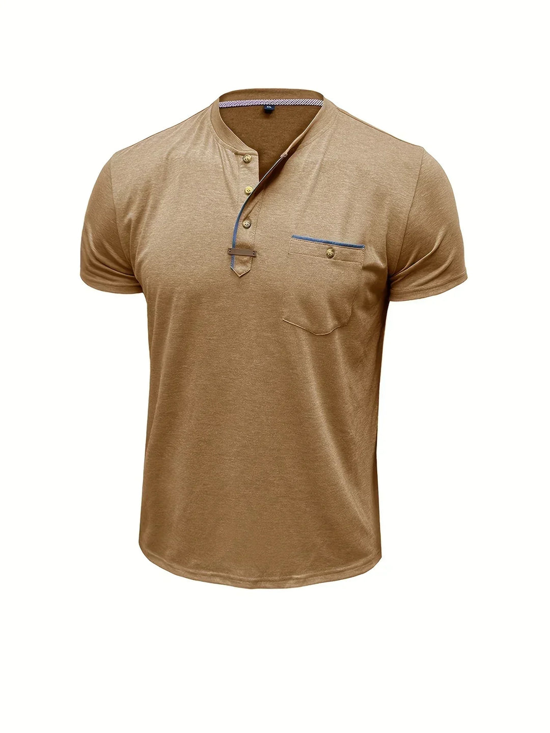 Slade | Classic Round Neck Pocket Shirt