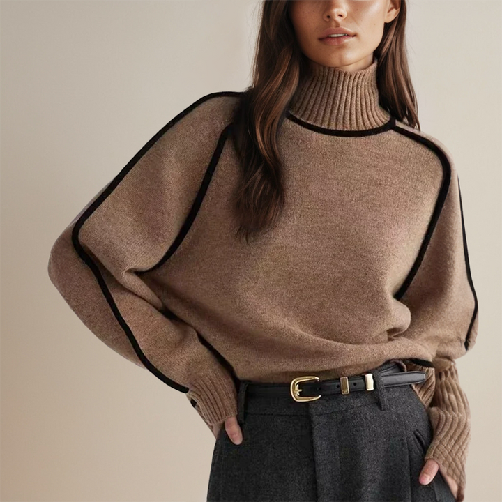 Misha | Sculpted Elegance Sweater