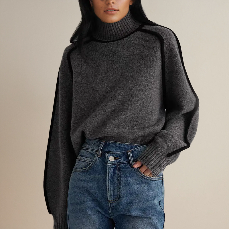 Misha | Sculpted Elegance Sweater