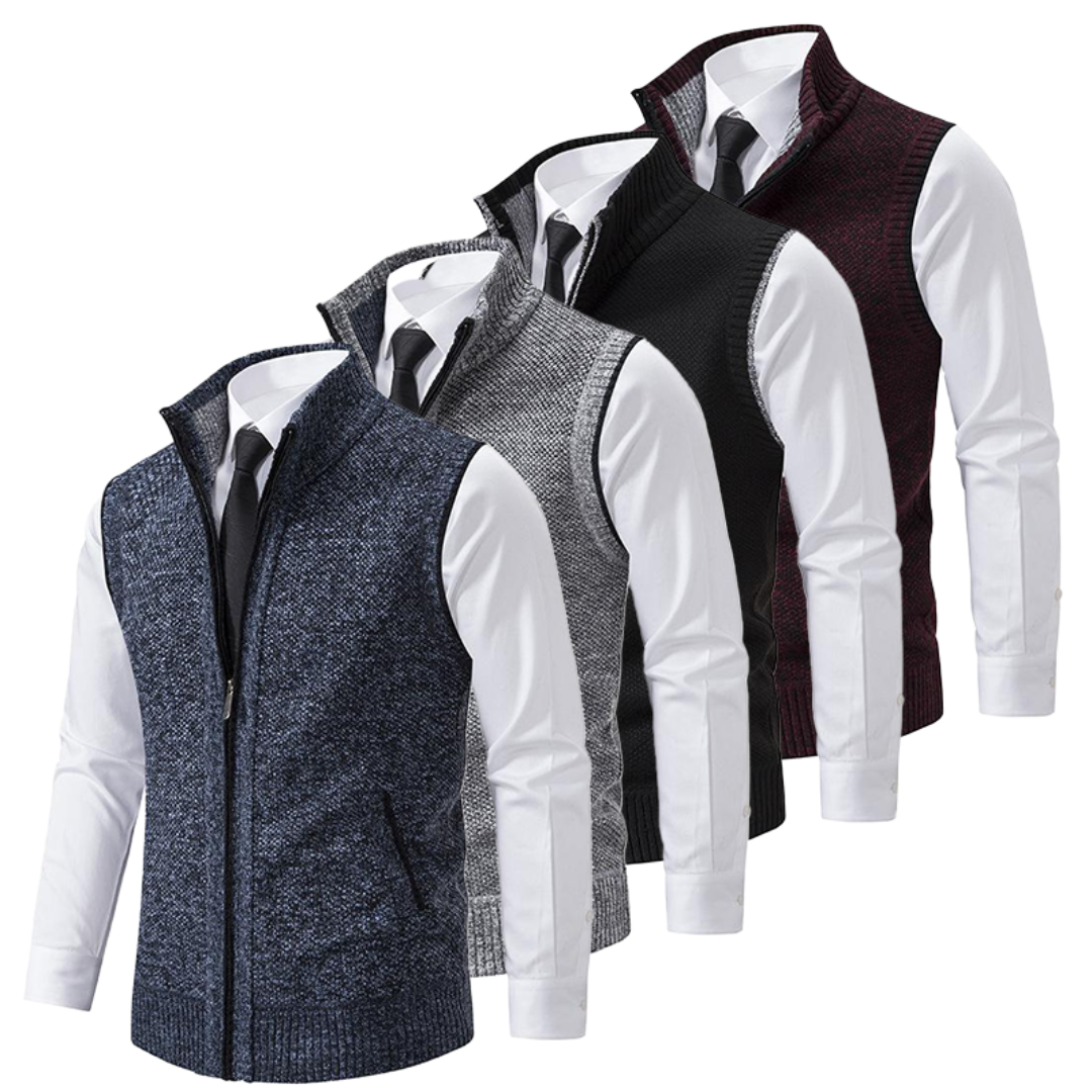 Kevyn | Elegant Knitted Italian Vest