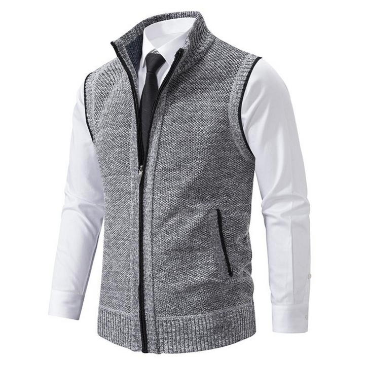 Kevyn | Elegant Knitted Italian Vest