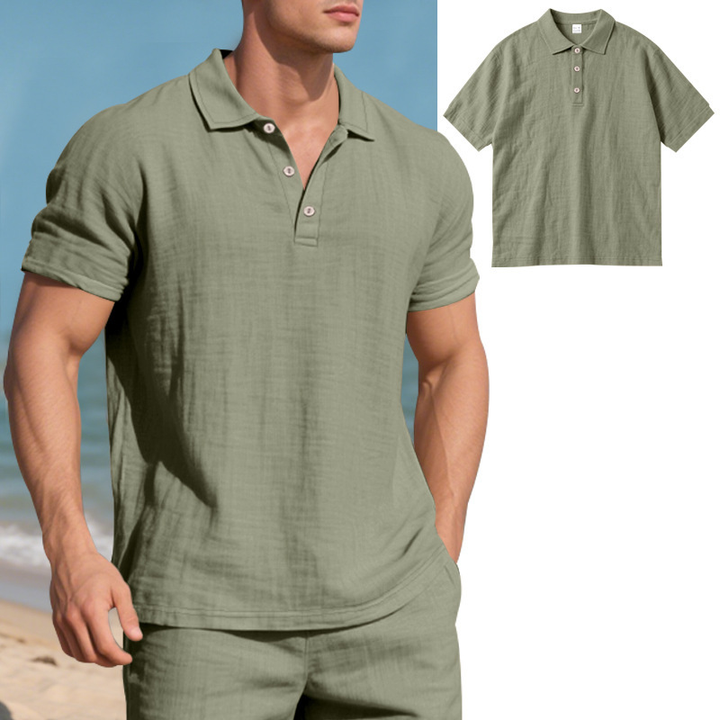 Delfin | Essential Short-Sleeve Polo Shirt