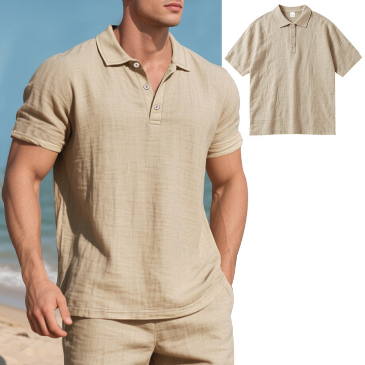 Delfin | Essential Short-Sleeve Polo Shirt
