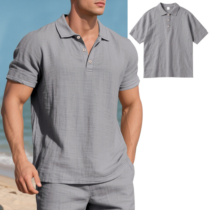 Delfin | Essential Short-Sleeve Polo Shirt