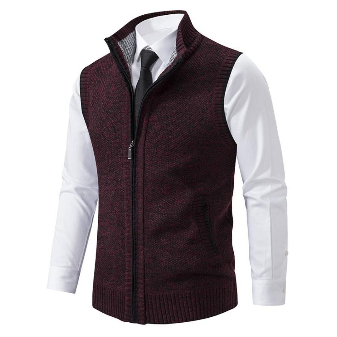 Kevyn | Elegant Knitted Italian Vest